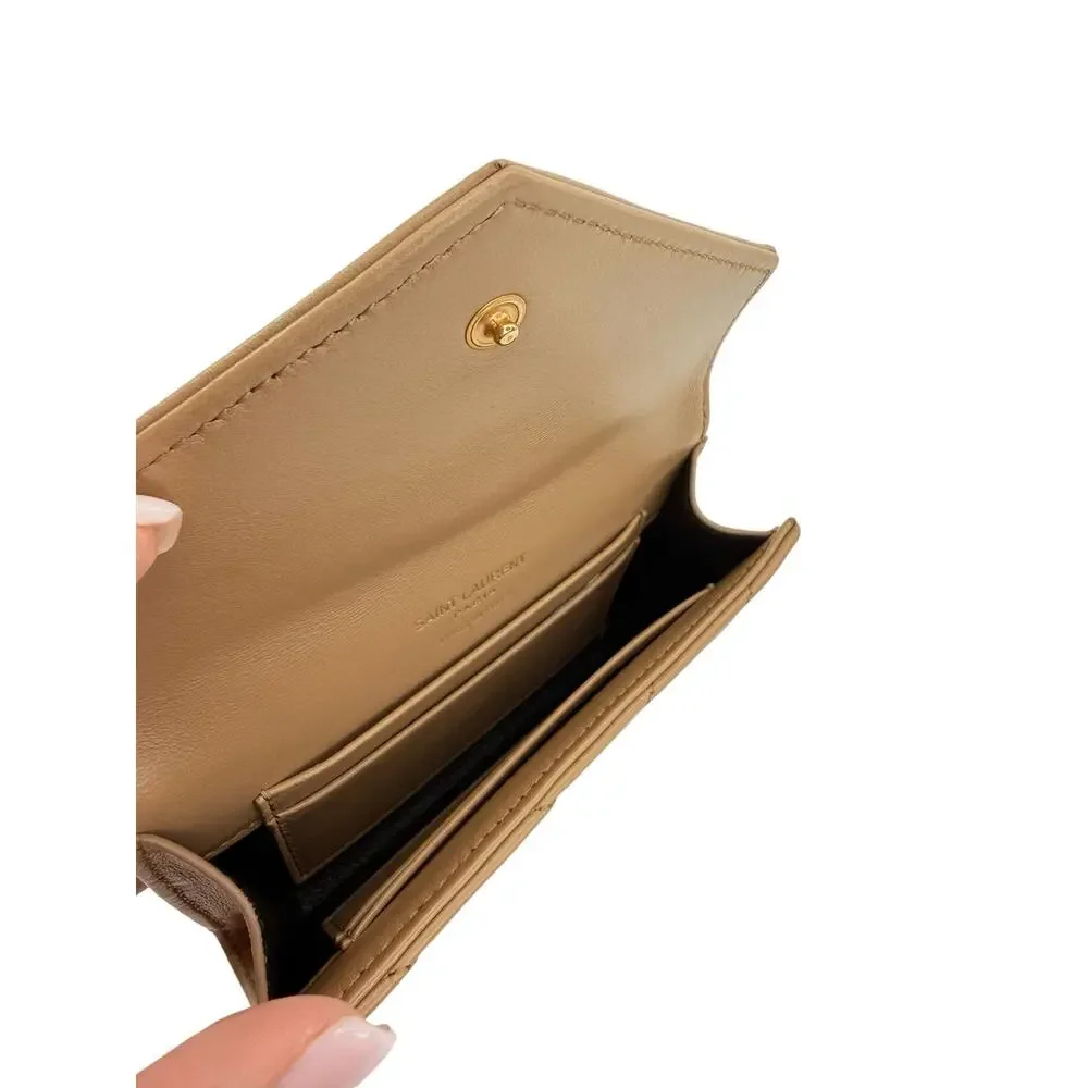Saint Laurent Small Monogram Flap Wallet - Picture 3 of 4